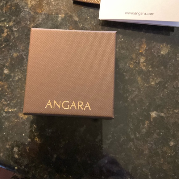 Angara. Amethyst Oval Studs. Silver. - Picture 6 of 6